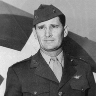 Maj Joseph Foss DECEASED WWII Fighter Pilot Ace-26V Signed 8x10 Bio Photo 