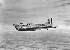 B-18A, pre-war fin flash