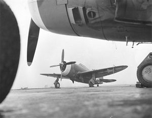 P-47 Thunderbolt with four-bladed propeller