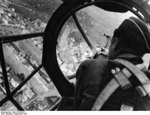 Looking out the nose of He-111