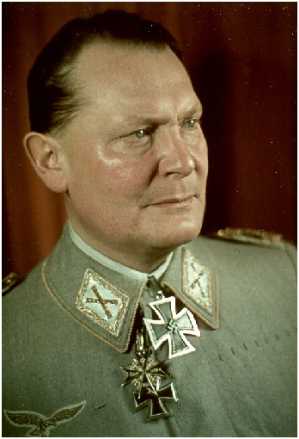 Goering with medals