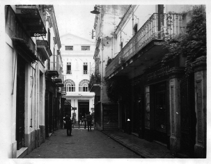 Naples street scene, 1944