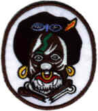 80th Ftr Sqn "Headhunters" insignia