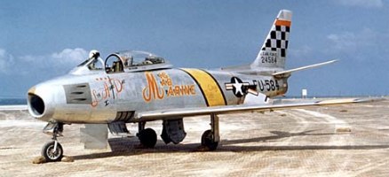 John Glenn's F-86 Sabre 'Mig Mad Marine'