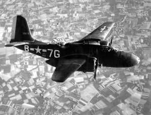 B-26B Bomber In Flight