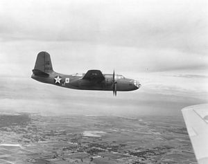 Douglas A-20 Havoc with red-dot roundel