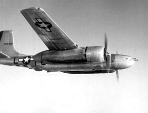 Douglas A-26C with blue-bordered USAAF roundel