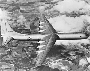 B-36 Consolidated Vultee in flight