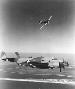 Ventura Bomber in flight