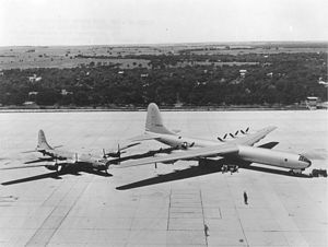 XB-36 Compared to B-29