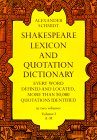 Shakespeare Dictionary A-M