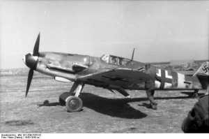 Bf-109 on the ground