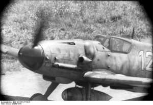 nose view of Bf-109G