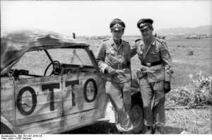 Marseille with Kubelwagen in North Africa