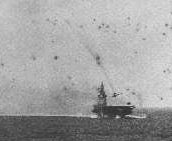 kamikaze off Okinawa