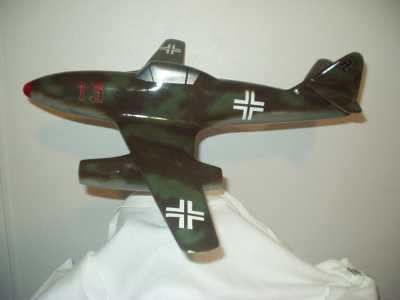 German jet Me 262 model