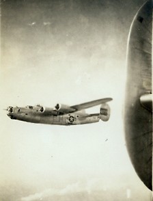 B-24 in flight