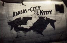 WW2 nose art Kansas City Kitty