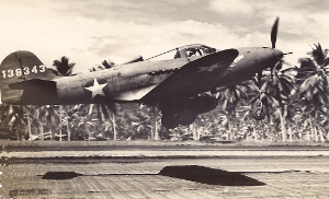 P-39D taking off