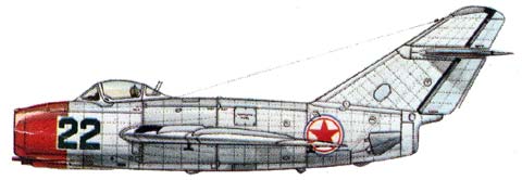 MiG-15bis flown by Nikolai Sutyagin