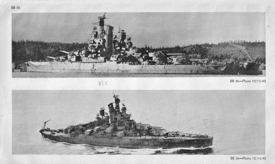 battleship Nevada BB36