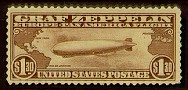 U.S. Zeppelin stamp, C-14