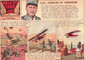 Col. Charles W. Kerwood, flier with Lafayette Escadrille
