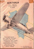 Northrop all-metal high-speed plane